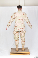  Photos Army Man in Camouflage uniform 12 21th century Army a poses desert uniform whole body 0003.jpg